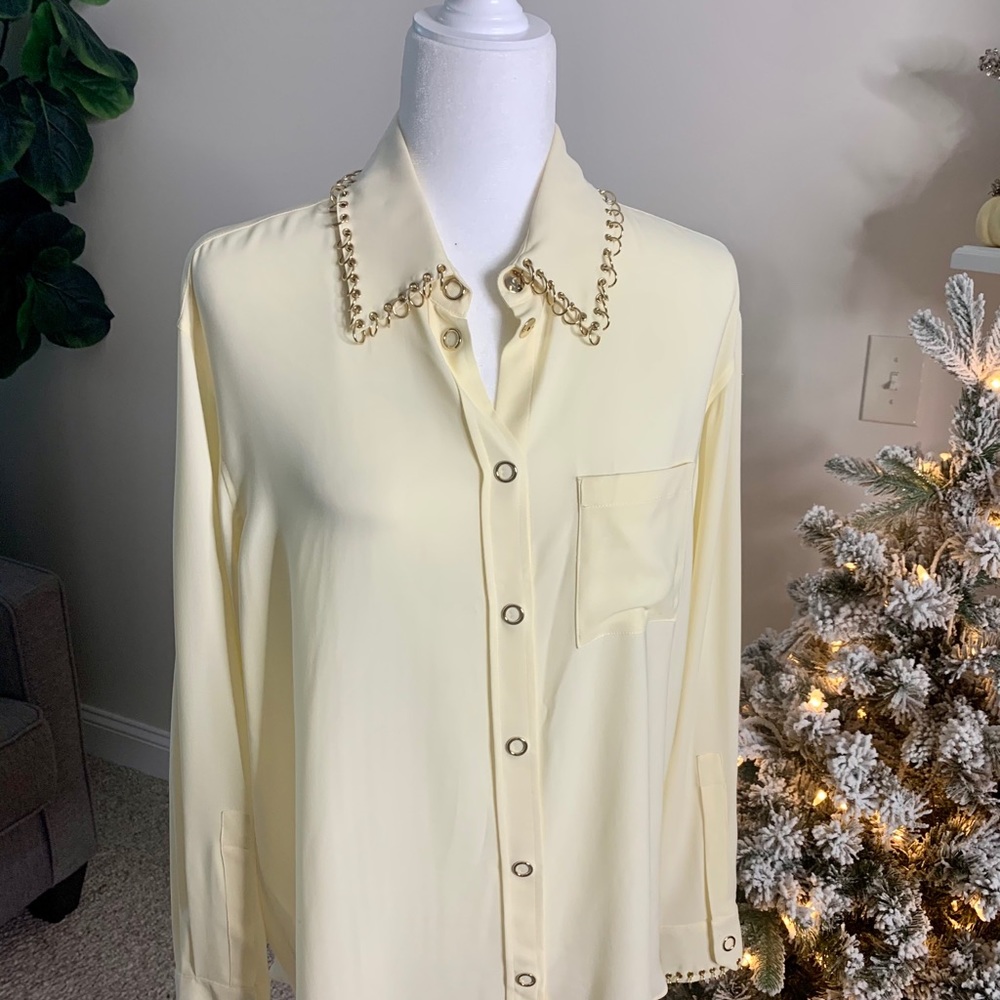 Runway Burberry blouse